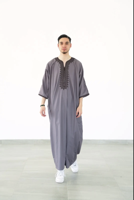 The New Moroccan Heritage Short-Sleeve Thobe