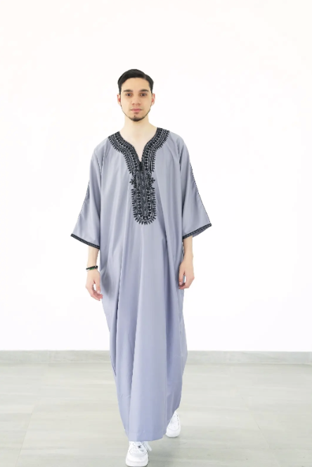 The New Moroccan Heritage Short-Sleeve Thobe