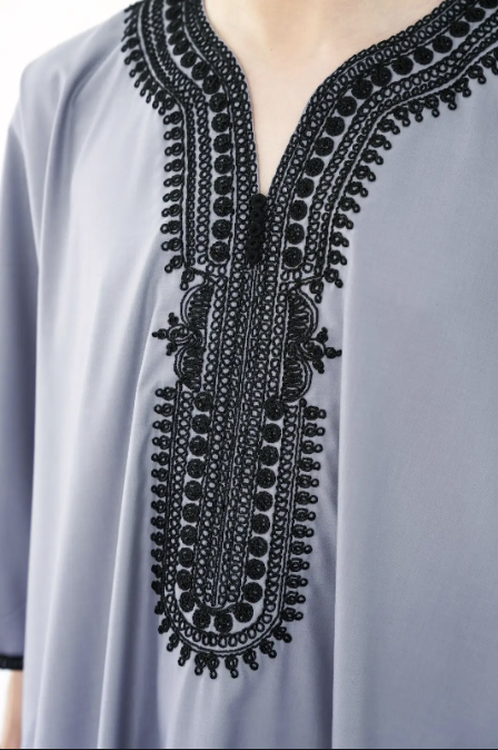 The New Moroccan Heritage Short-Sleeve Thobe