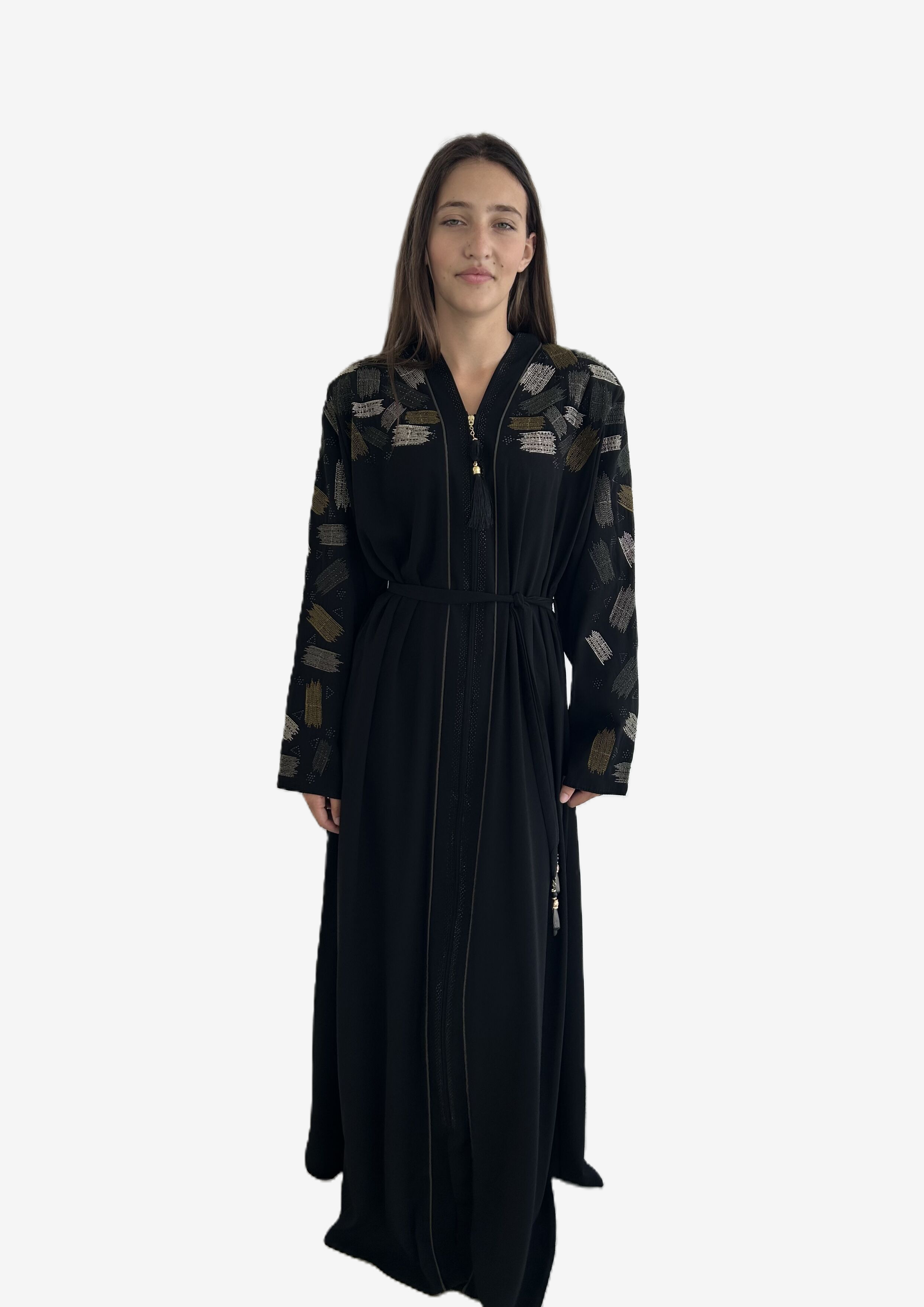 The Noir Mosaic Katalia Abaya