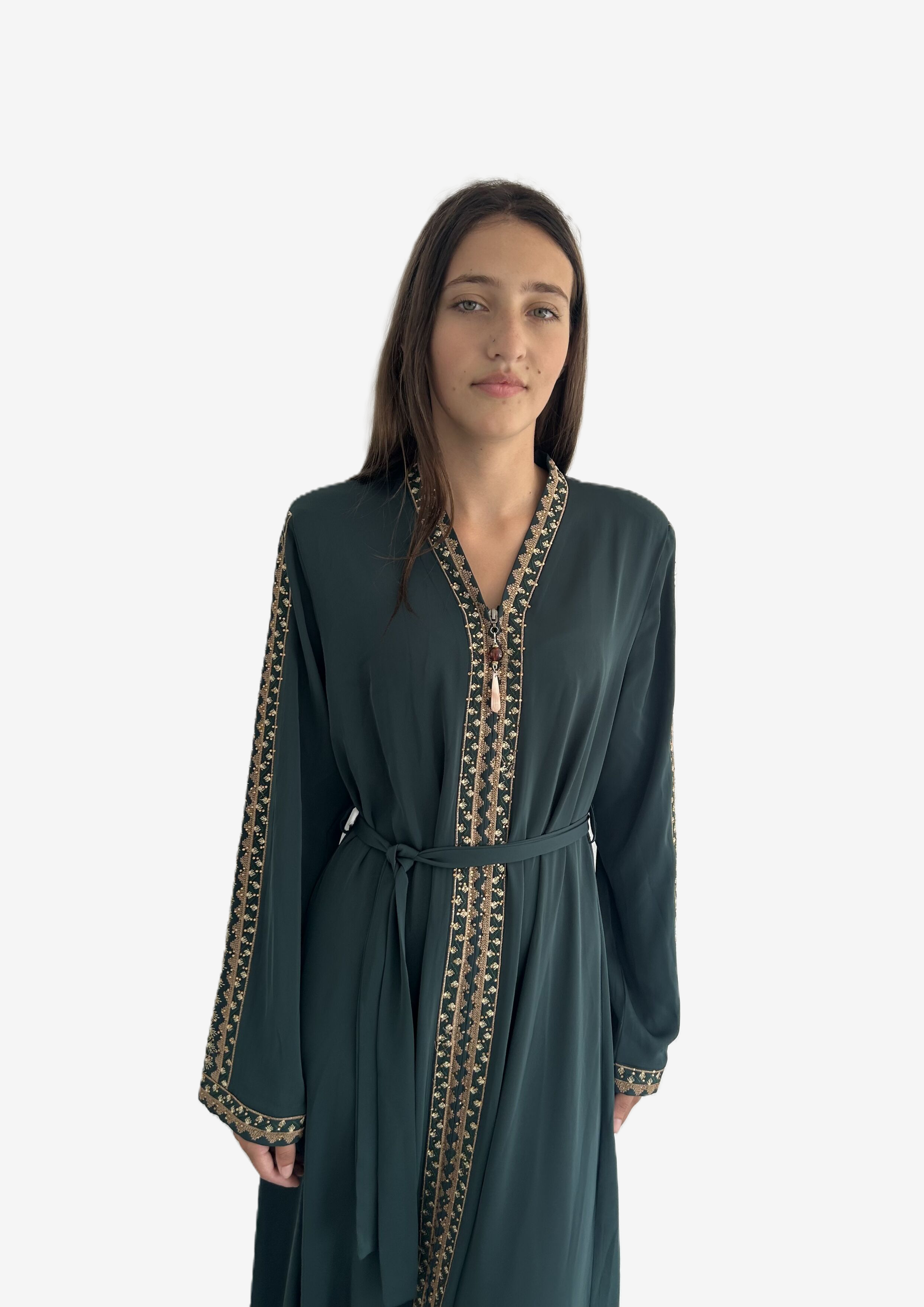 The Jade Kilim Abaya