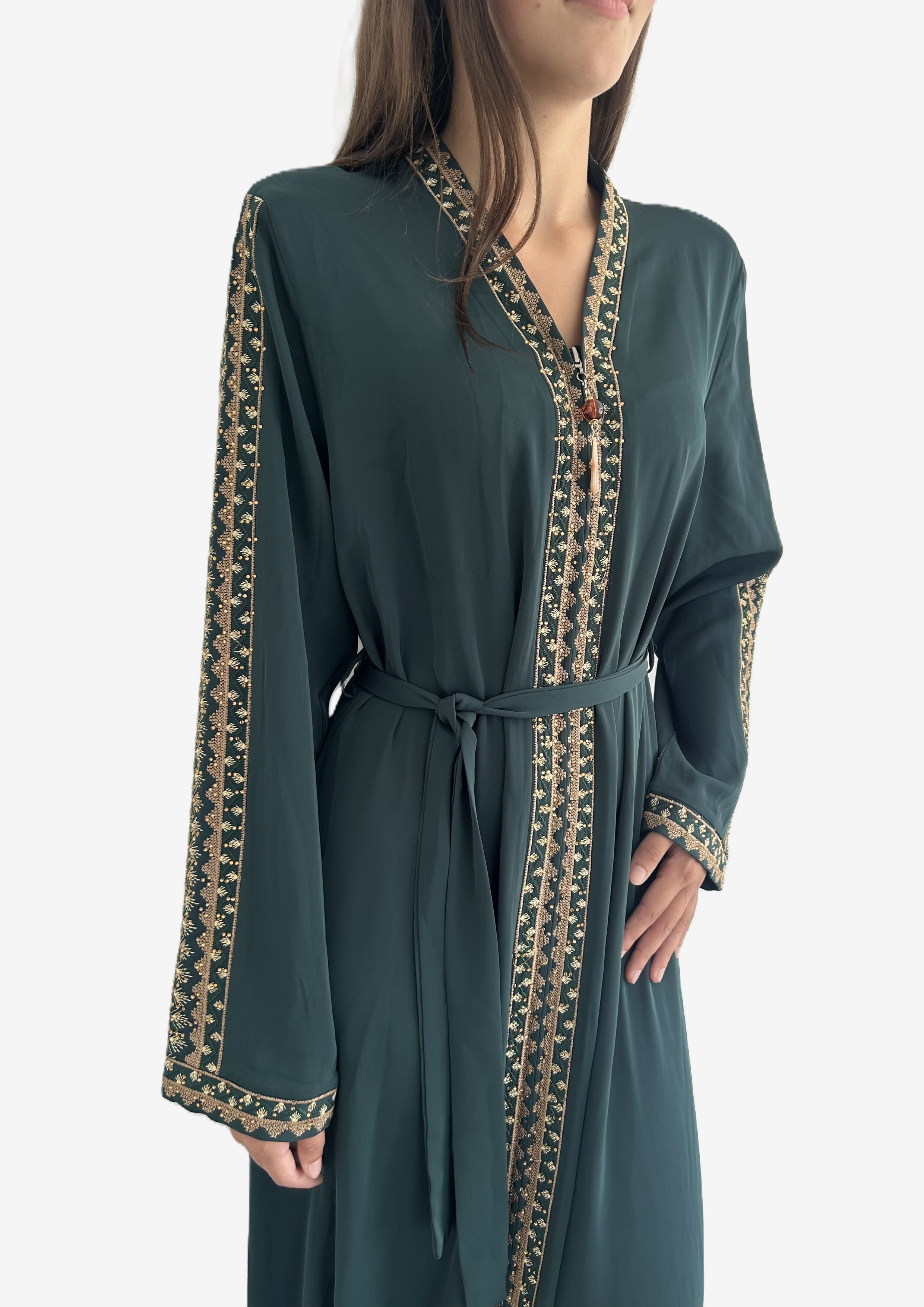 The Jade Kilim Abaya