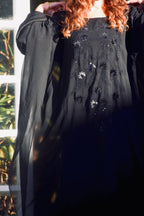 The Flutter Embellished Butterfly Abaya