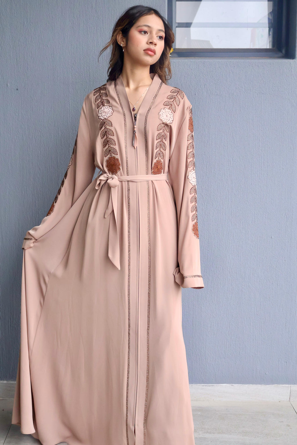 The Seraphina Floral Abaya