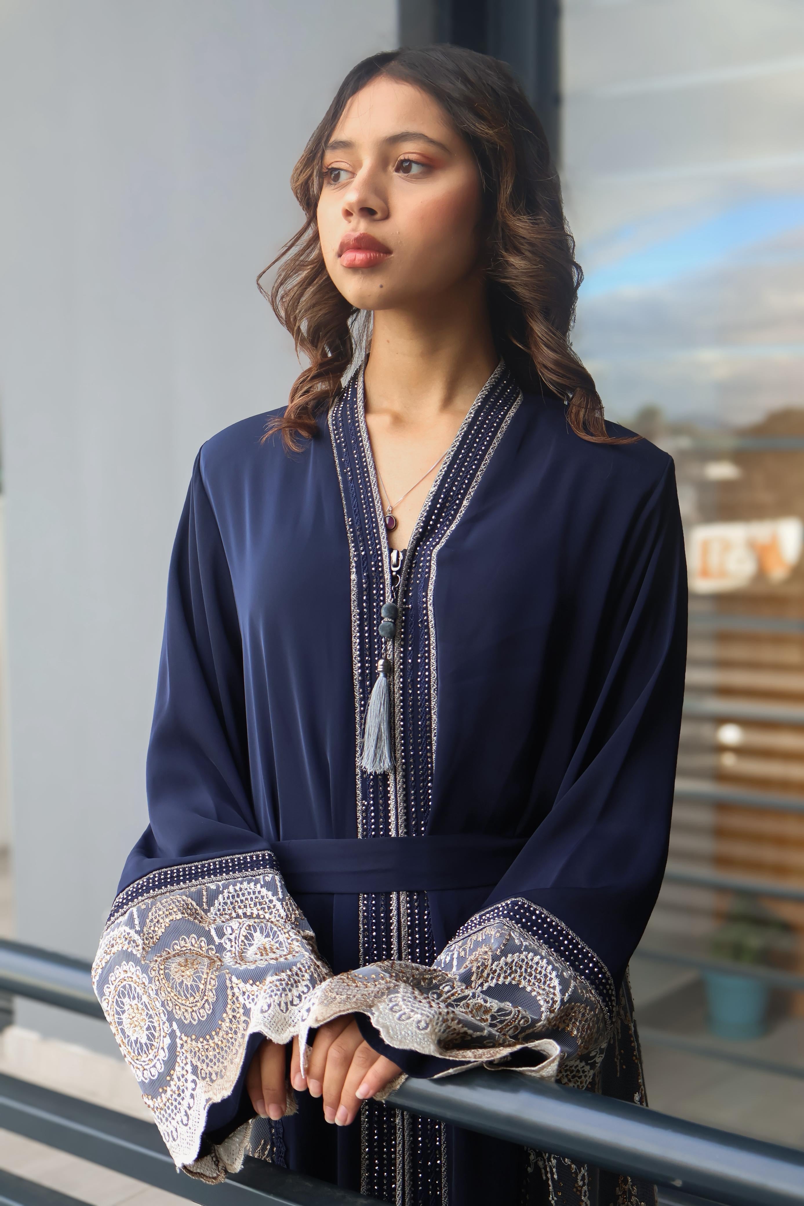 The Midnight Seraphina Abaya